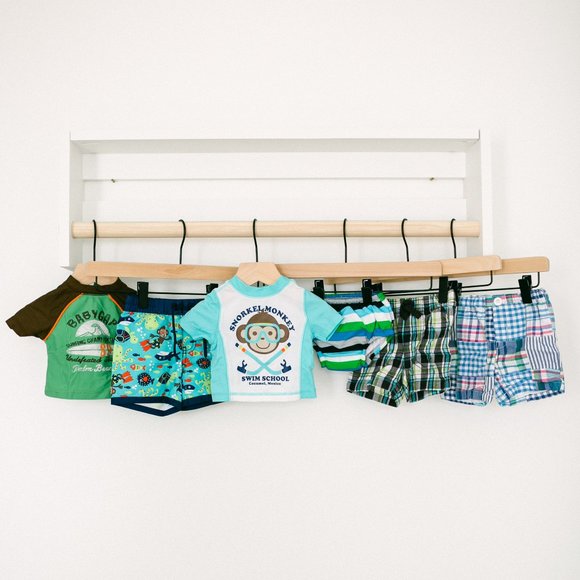 Baby Boy Swim Lot Rash Guard, Diaper, babyGap 0-3 - Picture 1 of 5